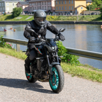 Текстилно мото яке Lindstrands Bydalen Black/Steel Grey