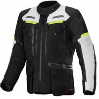 Текстилно мото яке ALPINESTARS Bogota Pro Drystar® BK/ICE GY/YEL FLUO