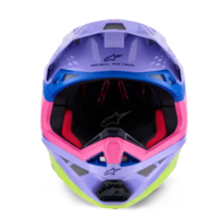 Мотокрос каска ALPINESTARS S-M10 JETT PURPLE/PINK