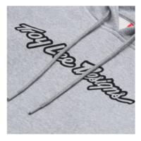 Суитшърт TROY LEE DESIGNS Zip Up Signature - Gray Heather
