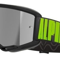 Мотокрос очила ALPINESTARS VISION 5 HOLLOW CHARCOAL YLLW FL Mirror SILVER