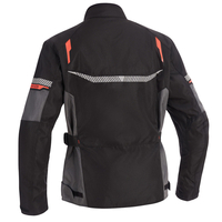 Текстилно мото яке Lindstrands Backafall Black/grey