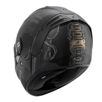 Каска SHARK SPARTAN RS CARBON XBOT BLACK/WHITE/GOLD