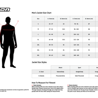 Кожено яке ICON Overlord3™ CE Leather BLACK