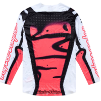 Mотокрос джърси TROY LEE DESIGNS SSE Ultra Membrane Jersey - White/Infra Red