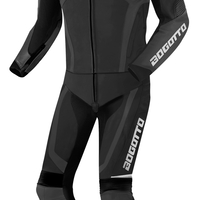 Кожен Мото Екип BOGOTTO MISANO Black/Silver