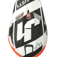 Mотокрос каска Just1 J-22 C Adrenaline Orange/Carbon Matt