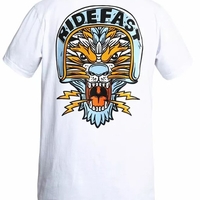 Мото тениска JOHN DOE TEE LION WH