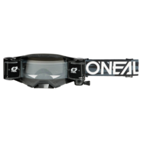 Мотокрос очила O`NEAL B-33 ROLL OFF ICTUS BLACK/WHITE - CLEAR