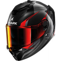 Каска SHARK SPARTAN GT PRO KULTRAM CARBON BLACK/RED