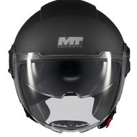 КАСКА ЗА СКУТЕР MT VIALE SV S PURE A1 BLACK MATT