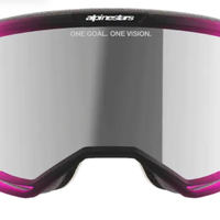 Мотокрос очила ALPINESTARS VISION 5 LAHND IRON/PINK MIRROR-SIL