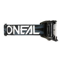 Мотокрос очила O`NEAL B-33 ROLL OFF ICTUS BLACK/WHITE - CLEAR