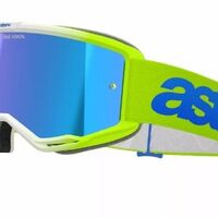 Мотокрос очила ALPINESTARS VISION 5 BLAZE YLW/BL MIRROR-BLUE