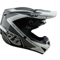 Мотокрос каска TROY LEE DESIGNS GP Shutter - Grey/White