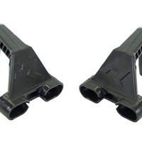 Предпазители за кормило RACETECH HP3 Cross/Enduro Red/White