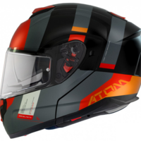 ОТВАРЯЕМА КАСКА MT ATOM SV GOREX B4 MATT ORANGE