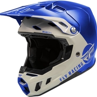 Мотокрос каска FLY RACING Formula CC Centrum - Metallic Blue/Light Grey