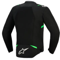 Текстилно мото яке ALPINESTARS  T-SPS AIR V2 BLACK/FLUO GREEN