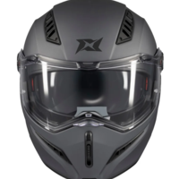 Отваряема каска AXXIS GHOSTFIGHTER SV A12 GREY MATT