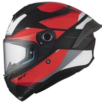 Каска MT TARGO S KAY B5 MATT BLACK/RED