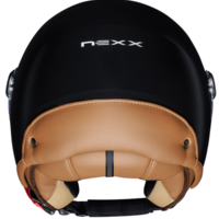 Каска за скутер NEXX  Y.10 SUNNY BLACK MATT CAMEL