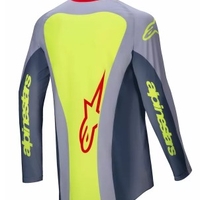 Мотокрос джърси Alpinestars TECHSTAR MELT RED/GRAY