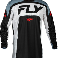 Мотокрос блуза FLY RACING Lite- Black/White/Denim Grey