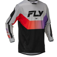 Мотокрос блуза FLY RACING Kinetic - Grey/Red/Purple/Black