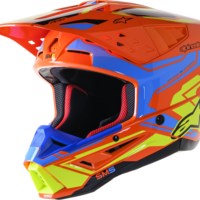 Мотокрос каска ALPINESTARS SM5 ACT 2 OR/C/Y
