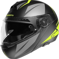Мото каска SCHUBERTH C4 PRO MERAK BLACK/GRAY/YELLOW