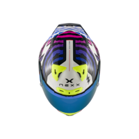 Каска NEXX X.R3R ZIGER PURPLE/BLUE