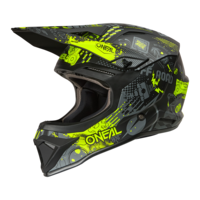 Каска O'NEAL 1SERIES VIBRANT BLACK/NEON YELLOW V.26