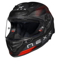 Каска NEXX X.R3R PRO FIM EVO CARBON BLACK MATT