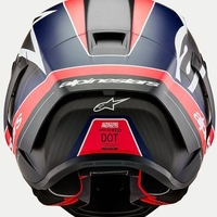 Каска ALPINESTARS Supertech R10 Team Black/Carb/Blå/White