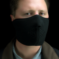 Неопренова маска за лице BLACK