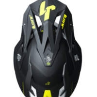 Mотокрос каска Just1 J-18 F Hexa Fluo Yellow/Black/White