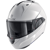 Каска за мотор SHARK EVO-ES BLANK WHITE AZUR