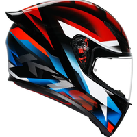 КАСКА K1 S E2206 - FASTLAP BLACK/RED/BLUE
