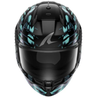 Каска SHARK D-SKWAL 3 REPTAIA BLACK/BLUE/PURPLE