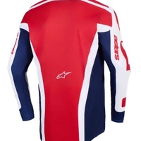 Мотокрос джърси Alpinestars RIWAY WH/BLUE/RED