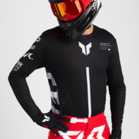 Мотокрос джърси THOR SPORTMODE RIOT BLACK/RED