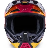 Мотокрос каска ALPINESTARS SM7 RISE BLK/YL/PINK