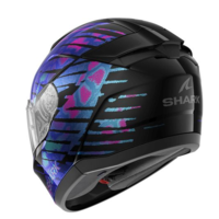 Каска SHARK RIDILL 2 REPTAIA BLACK/BLUE/PURPLE