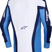 Мотокрос джърси Alpinestars RIWAY BLUE/WHITE