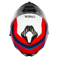 Каска O'NEAL CHALLENGER EXO BLACK/WHITE/RED/BLUE V.25