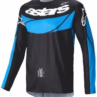 Мотокрос джърси Alpinestars TECHSTAR DREEM BLACK/BLUE