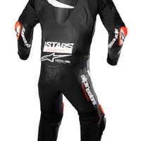Кожен екип ALPINESTARS GP PLUS V4 1PC - BLACK/WHITE
