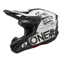 Мотокрос каска O'NEAL 5SERIES SCARZ BLACK/WHITE V.24