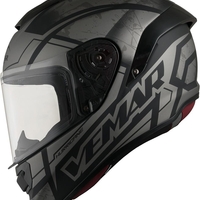 Спортна каска VEMAR HURRICANE CLAW MATT DARK SILVER